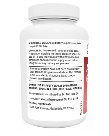 Dr. Berg Adrenal Glandular - 60 Capsules