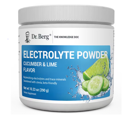 Dr. Berg Electrolyte Cucumber & Lime 50-Servings