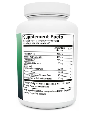 Dr. Berg Gallbladder Formula Extra Strength - 90 Capsules