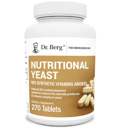 Dr. Berg Nutritional Yeast - 270 Tablets