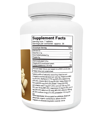 Dr. Berg Nutritional Yeast 270 Tablets (EXP. 05/25)