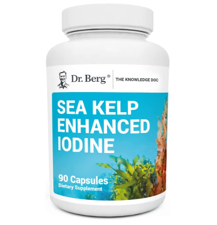 Dr. Berg Sea Kelp Enhanced Iodine - 90 Capsules