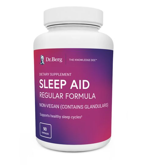 Dr. Berg Sleep Aid Regular Formula - 90 Capsules
