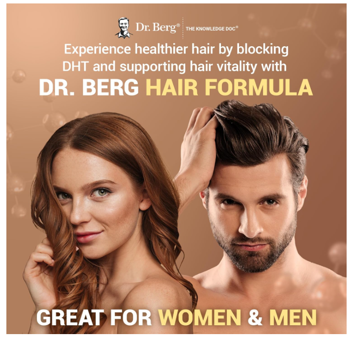 Dr. Berg Hair Formula - 90 Capsules
