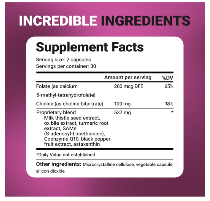 Dr. Berg Liver Cleanse Detox Support - Vegetable Capsules
