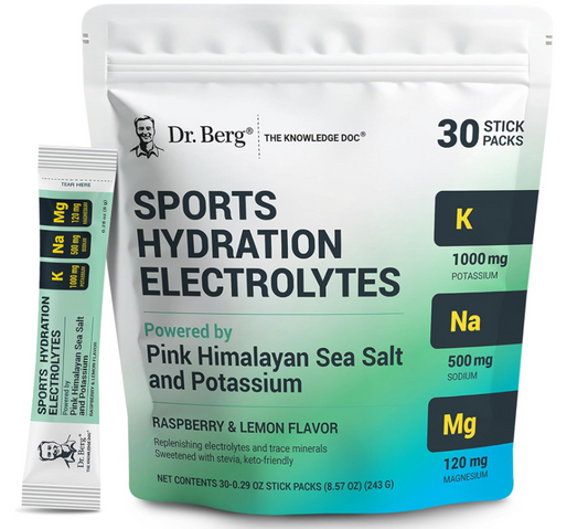 Dr. Berg Sports Hydration Electrolytes 30-Sticks