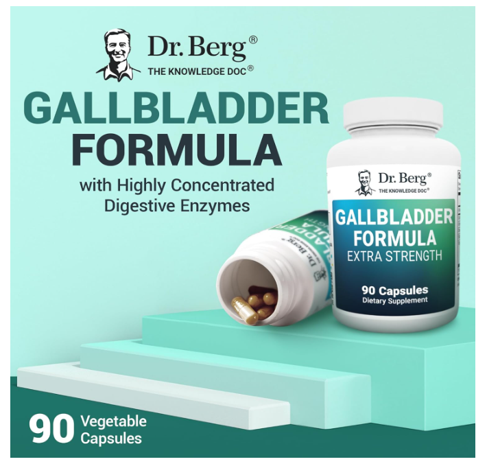 Dr. Berg Gallbladder Formula Extra Strength - 90 Capsules