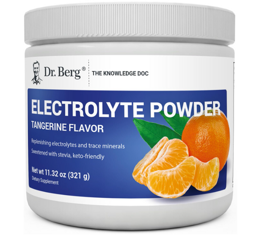 Dr. Berg Electrolyte Powder Tangerine 50-Servings