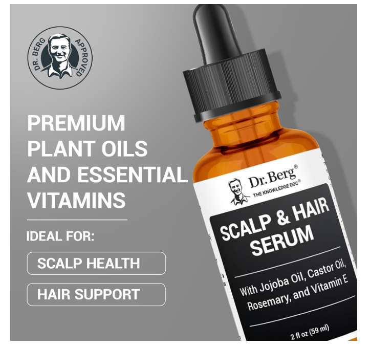 Dr. Berg Scalp & Hair Serum - 59 ML