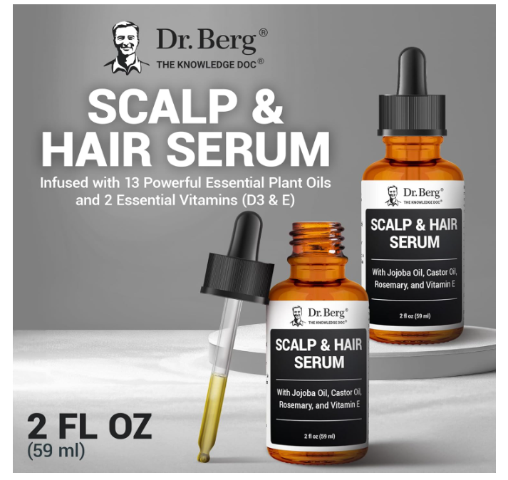 Dr. Berg Scalp & Hair Serum - 59 ML