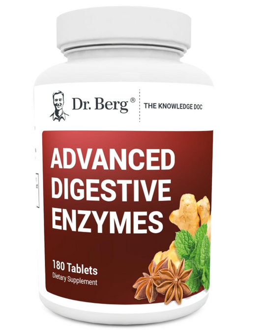 Dr. Berg Advanced Enzymes - 180 Tablets