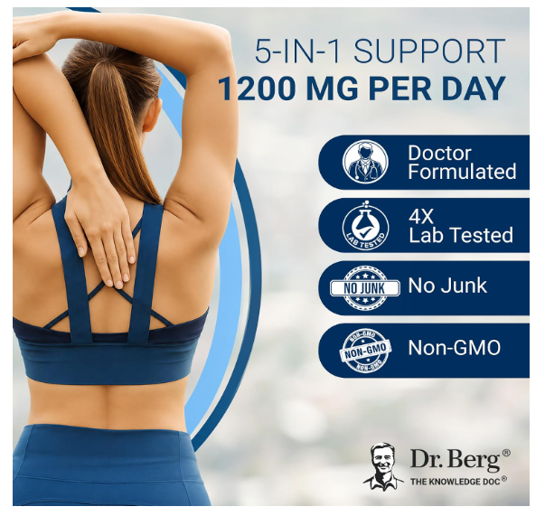 Dr. Berg Berberine with Ceylon Cinnamon - 60 Capsules