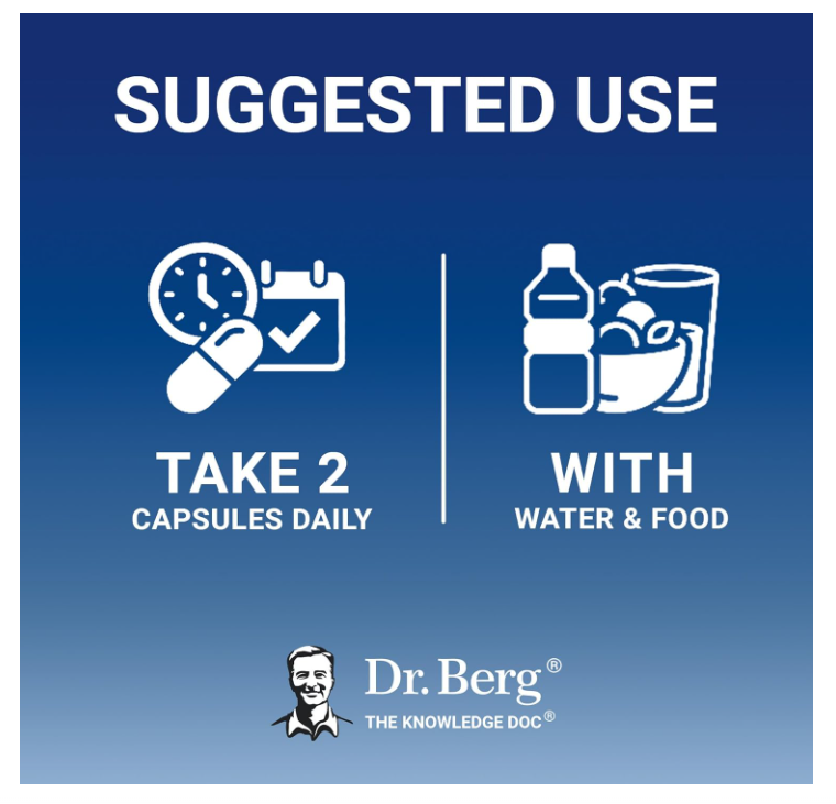 Dr. Berg Potassium Tri-Blend Complex - 90 Capsules