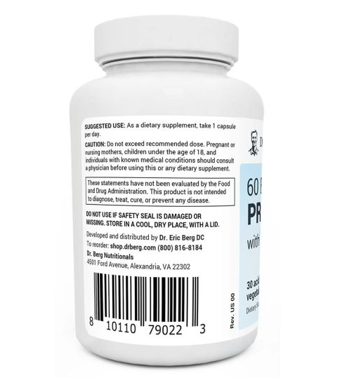 Dr. Berg 60 Billion Probiotic 30 Capsule