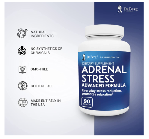 Dr. Berg Adrenal Stress Advanced Formula 90 Capsules – Drberg.ph