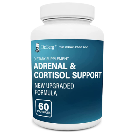 Dr. Berg Adrenal & Cortisol Support 60 Capsules (Expiration Date - April 2024)