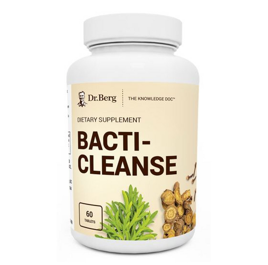 Dr. Berg Bacti-Cleanse 60 Capsules (Expiration Date - May 2024)