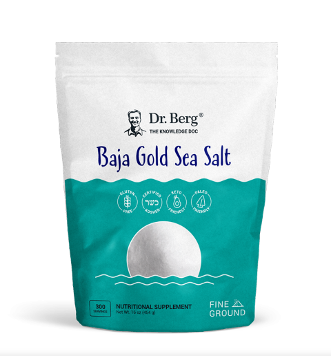 Dr. Berg Baja Gold Sea Salt 454 Grams
