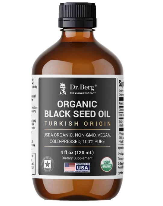 Dr. Berg Organic Black Seed Oil - 120ML