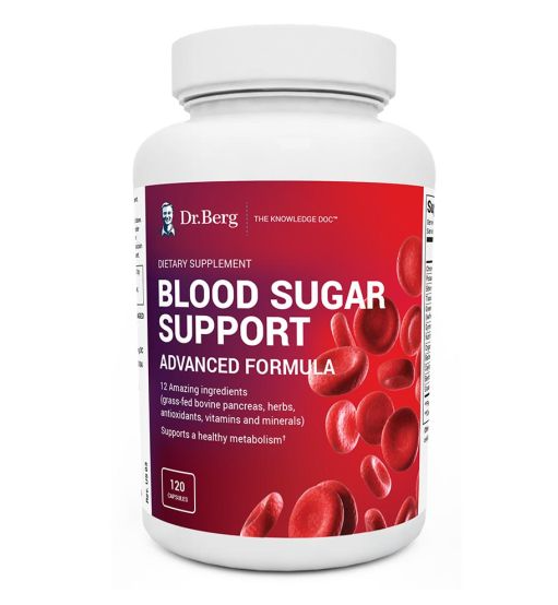 Dr. Berg Blood Sugar Support Advanced Formula 120 Capsules