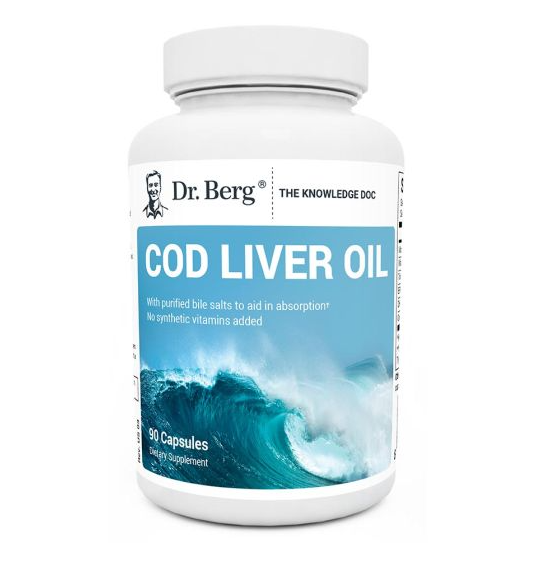 Dr. Berg COD Liver Oil 90 Capsules