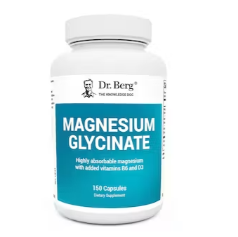 Dr. Berg Chelated Magnesium Glycinate 150 Capsules