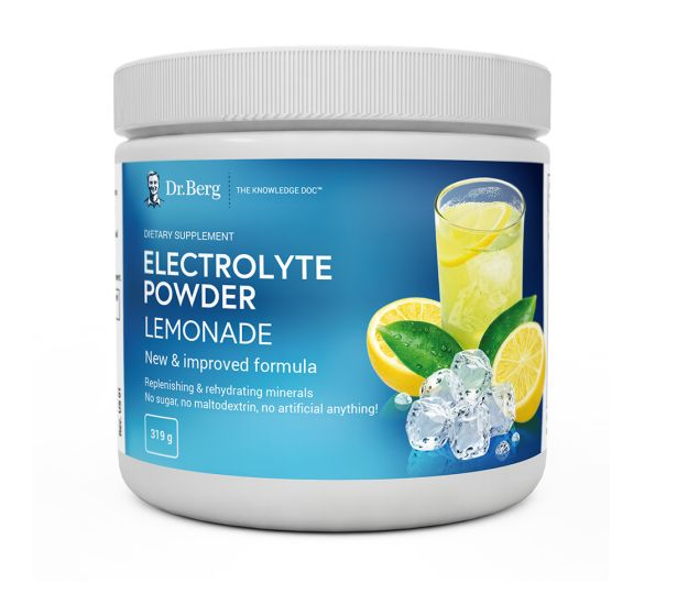 Dr. Berg Electrolyte Powder Lemonade 50-Servings