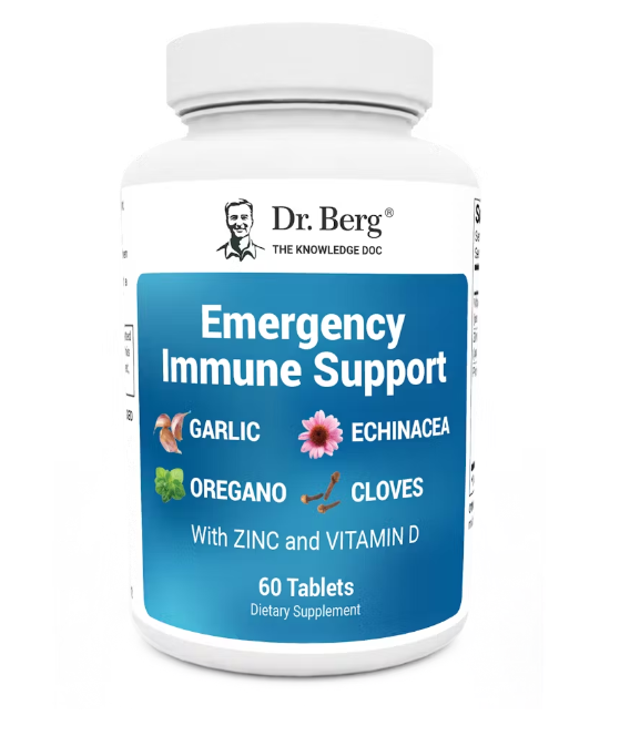 Dr. Berg Emergency Immune Support 60 Tablets