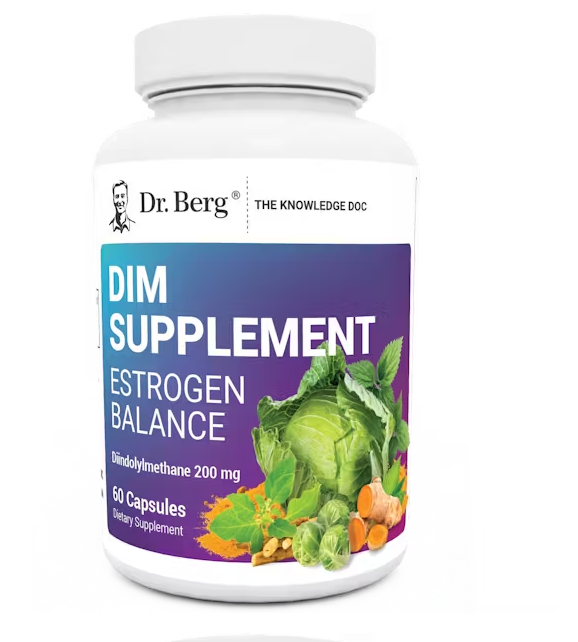 Dr. Berg DIM Supplement Estrogen Balance 60 Capsules