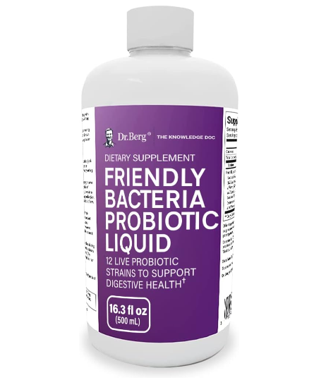 Dr. Berg Friendly Bacteria Probiotic Liquid 32 Servings