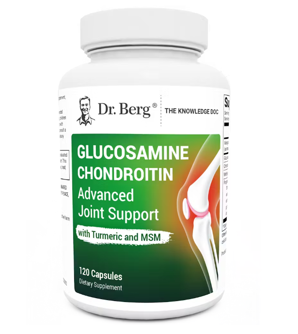 Dr. Berg Glucosamine Chondroitin Advanced Joint Support 120ct