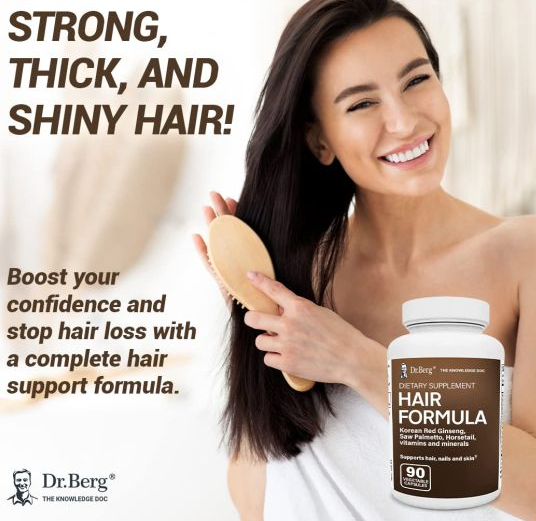 Dr. Berg Hair Formula 90 Capsules