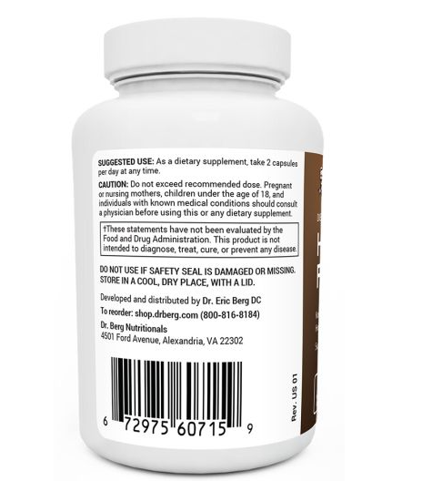 Dr. Berg Hair Formula 90 Capsules