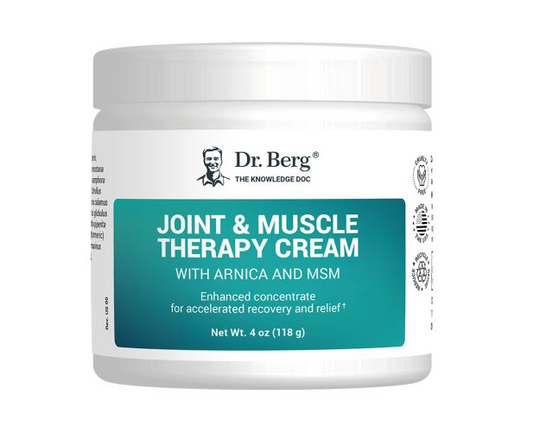 Dr. Berg Joint & Muscle Therapy Cream with Arnica 118g