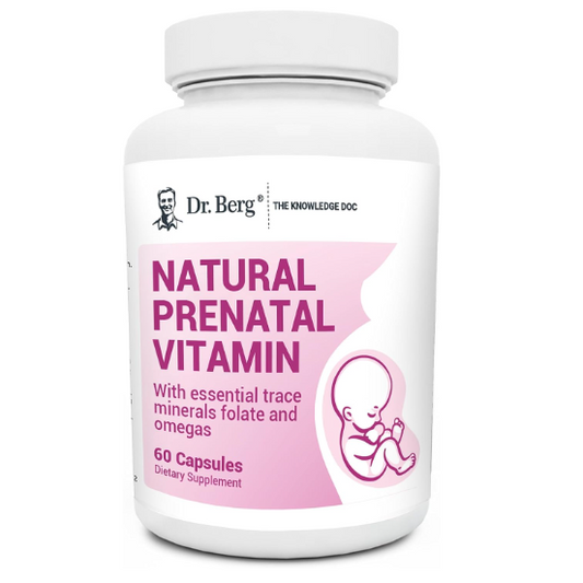 Dr. Berg Natural Prenatal Multivitamin 60 Capsules