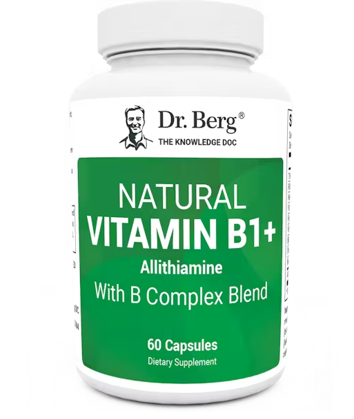 Dr. Berg Natural Vitamin B1+ 60 Capsules