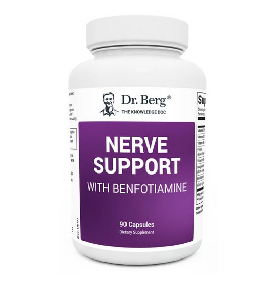 Dr. Berg Nerve Support with Benfotiamine 90 Capsules