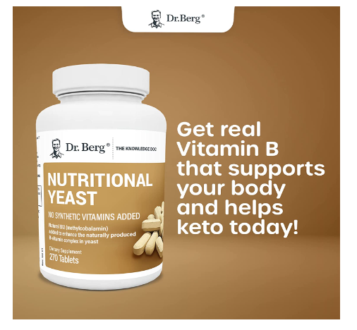 Dr. Berg Nutritional Yeast 270 Tablets