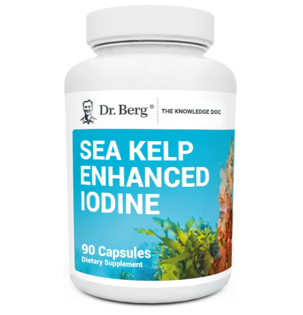 Dr. Berg Sea Kelp Enhanced Iodine 90 Capsules