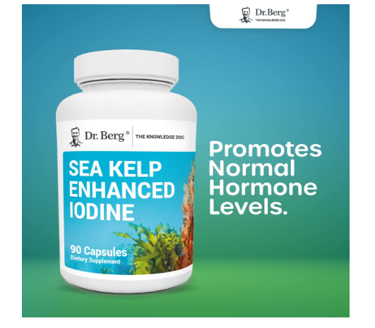 Dr. Berg Sea Kelp Enhanced Iodine 90 Capsules