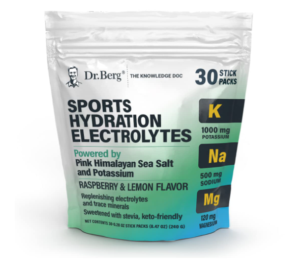 Dr. Berg Sports Hydration Electrolytes 30-Sticks