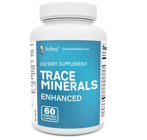 Dr. Berg Trace Minerals Enhanced 60 Capsules