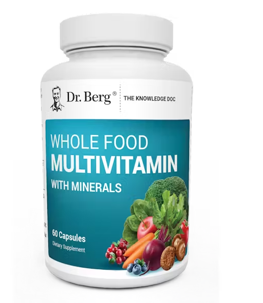 Dr. Berg Whole Food Multivitamin 60 Count