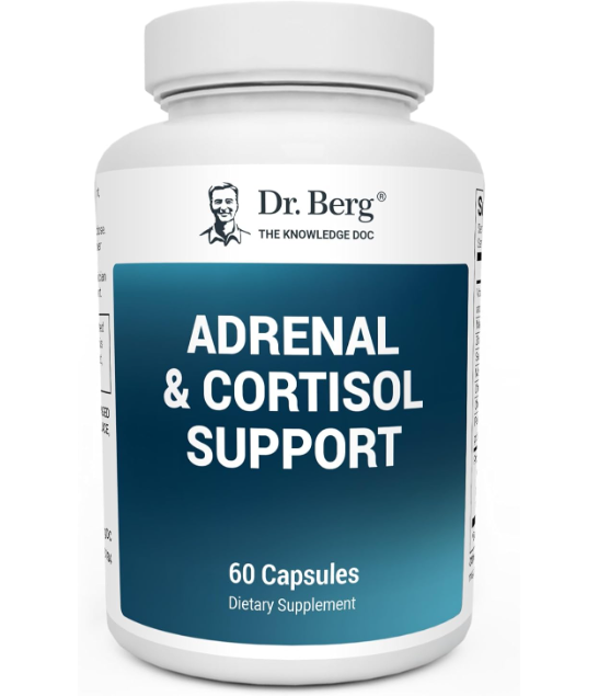 Dr. Berg Adrenal & Cortisol Support - 60 Capsules
